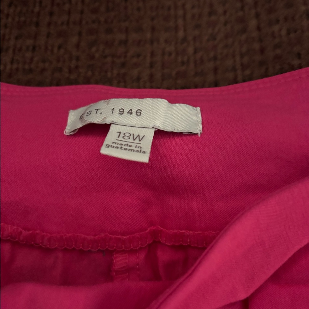 ST. 1946 Pink Blouse 18W
